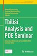Télécharger le livre :  Tbilisi Analysis and PDE Seminar