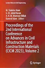 Télécharger le livre :  Proceedings of the 2nd International Conference on Advances in Civil Infrastructure and Construction Materials (CICM 2023), Volume 2