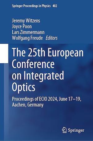Téléchargez le livre :  The 25th European Conference on Integrated Optics