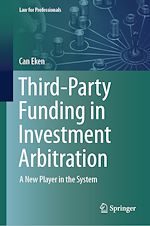 Télécharger le livre :  Third-Party Funding in Investment Arbitration