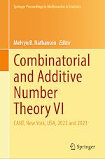 Télécharger le livre :  Combinatorial and Additive Number Theory VI