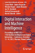 Télécharger le livre :  Digital Interaction and Machine Intelligence
