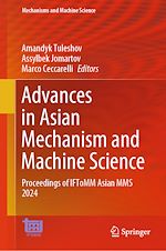 Télécharger le livre :  Advances in Asian Mechanism and Machine Science