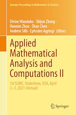 Télécharger le livre :  Applied Mathematical Analysis and Computations II