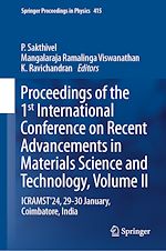 Télécharger le livre :  Proceedings of the 1st International Conference on Recent Advancements in Materials Science and Technology, Volume II