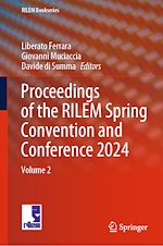 Télécharger le livre :  Proceedings of the RILEM Spring Convention and Conference 2024