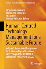 Télécharger le livre :  Human-Centred Technology Management for a Sustainable Future