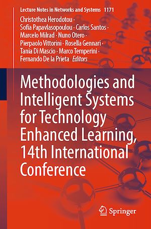 Téléchargez le livre :  Methodologies and Intelligent Systems for Technology Enhanced Learning, 14th International Conference