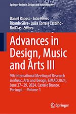 Télécharger le livre :  Advances in Design, Music and Arts III