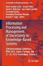 Télécharger le livre :  Information Processing and Management of Uncertainty in Knowledge-Based Systems