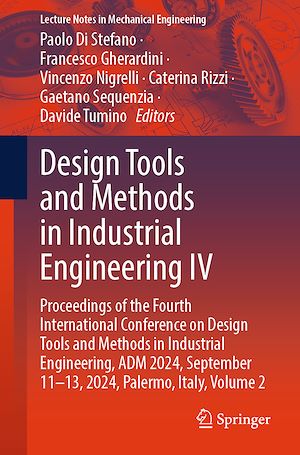 Téléchargez le livre :  Design Tools and Methods in Industrial Engineering IV