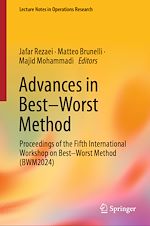 Télécharger le livre :  Advances in Best–Worst Method