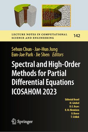 Téléchargez le livre :  Spectral and High-Order Methods for Partial Differential Equations ICOSAHOM 2023