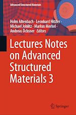 Télécharger le livre :  Lectures Notes on Advanced Structured Materials 3
