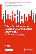Télécharger le livre :  Public Participation in Governance of Industrial Safety Risks