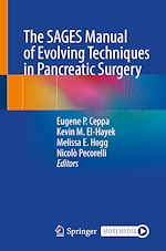 Télécharger le livre :  The SAGES Manual of Evolving Techniques in Pancreatic Surgery