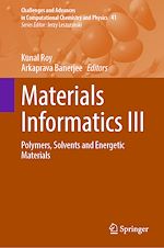 Télécharger le livre :  Materials Informatics III