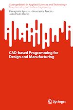 Télécharger le livre :  CAD-based Programming for Design and Manufacturing
