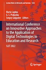 Télécharger le livre :  International Conference on Innovative Approaches to the Application of Digital Technologies in Education and Research