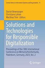 Télécharger le livre :  Solutions and Technologies for Responsible Digitalization