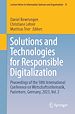 Télécharger le livre :  Solutions and Technologies for Responsible Digitalization