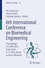 Télécharger le livre :  6th International Conference on Biomedical Engineering