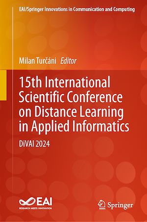 Téléchargez le livre :  15th International Scientific Conference on Distance Learning in Applied Informatics
