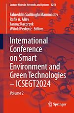 Télécharger le livre :  International Conference on Smart Environment and Green Technologies – ICSEGT2024