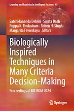 Télécharger le livre :  Biologically Inspired Techniques in Many Criteria Decision-Making