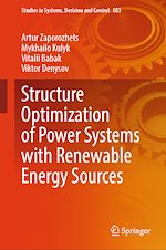 Télécharger le livre :  Structure Optimization of Power Systems with Renewable Energy Sources