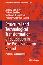 Télécharger le livre :  Structural and Technological Transformation of Education in the Post-Pandemic Period