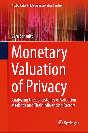 Téléchargez le livre :  Monetary Valuation of Privacy