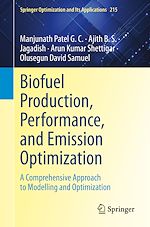 Télécharger le livre :  Biofuel Production, Performance, and Emission Optimization