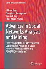 Télécharger le livre :  Advances in Social Networks Analysis and Mining