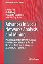 Télécharger le livre :  Advances in Social Networks Analysis and Mining