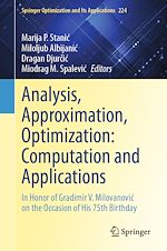 Télécharger le livre :  Analysis, Approximation, Optimization: Computation and Applications