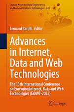 Télécharger le livre :  Advances in Internet, Data and Web Technologies