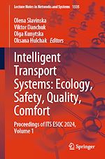 Télécharger le livre :  Intelligent Transport Systems: Ecology, Safety, Quality, Comfort