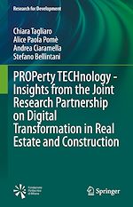 Télécharger le livre :  PROPerty TECHnology - Insights from the Joint Research Partnership on Digital Transformation in Real Estate and Construction