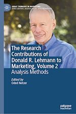 Download this eBook The Research Contributions of Donald R. Lehmann to Marketing, Volume 2