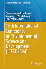 Télécharger le livre :  15th International Conference on Environmental Science and Development (ICESD2024)