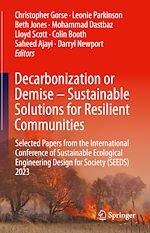 Télécharger le livre :  Decarbonization or Demise – Sustainable Solutions for Resilient Communities