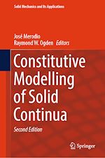 Télécharger le livre :  Constitutive Modelling of Solid Continua