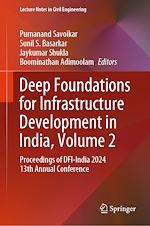 Télécharger le livre :  Deep Foundations for Infrastructure Development in India, Volume 2