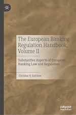Télécharger le livre :  The European Banking Regulation Handbook, Volume II