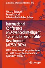 Télécharger le livre :  International Conference on Advanced Intelligent Systems for Sustainable Developent (AI2SD 2024)