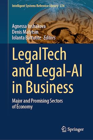 Téléchargez le livre :  LegalTech and Legal-AI in Business