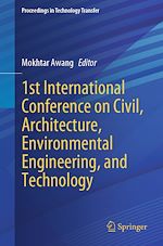 Télécharger le livre :  1st International Conference on Civil, Architecture, Environmental Engineering, and Technology
