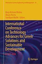 Télécharger le livre :  International Conference on Technology Advances for Green Solutions and Sustainable Development