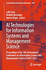 Télécharger le livre :  AI Technologies for Information Systems and Management Science